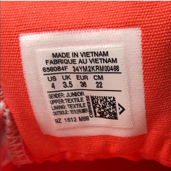 NWT Converse Ctas Madison Ox White WMNS - Picture 8 of 8